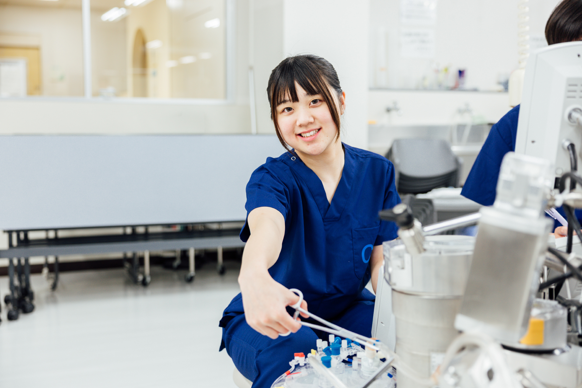 臨床工学技士科の様子