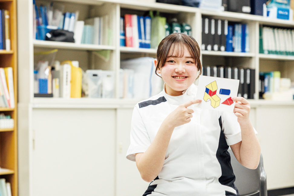 言語聴覚士科の様子